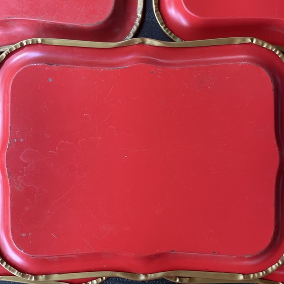 ✨ Vintage Maxey Peacock Tin Trays✨ - Picture 14 of 16